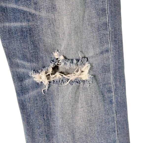 Y2K Diesel Thommer-C RC84W Slim Skinny Stretch Distressed Jeans Mens 32x30 - Picture 9 of 12